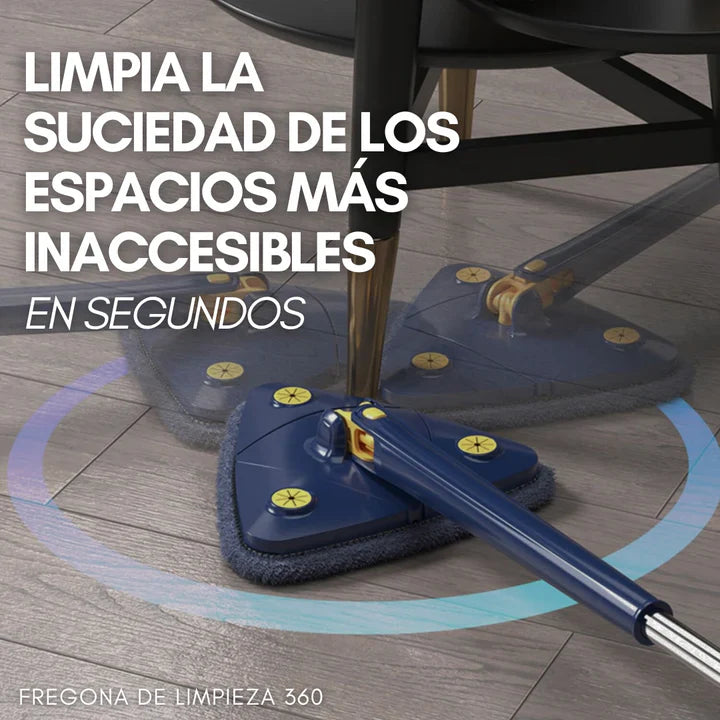 [COMPRA 1 Y LLEVA 2] SuperMop® - Fregona 360º autoescurrible + Kit de Recambios Grátis [SOLO HOY]