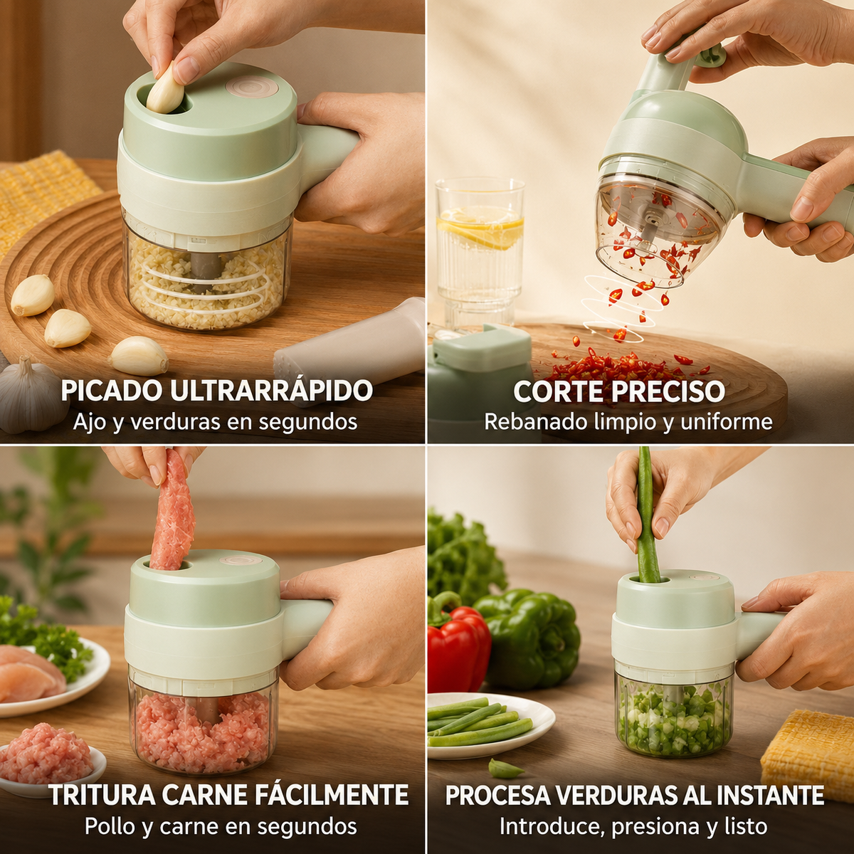 TurboChef™ — Cortador Elétrico 5 en 1